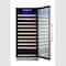 Edgestar 24 Inch Wide 111 Bottle Capacity Free Standing Single Zone Wine Cooler with Even Cooling Technology CWR1212SZ - alternate 4